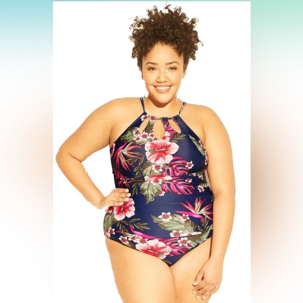 High Neck Swimsuit